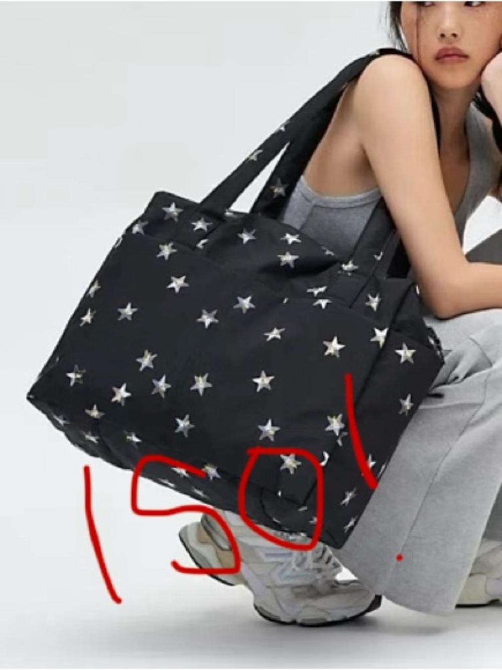 ISO Baggu Stars Small Cloud Carry On